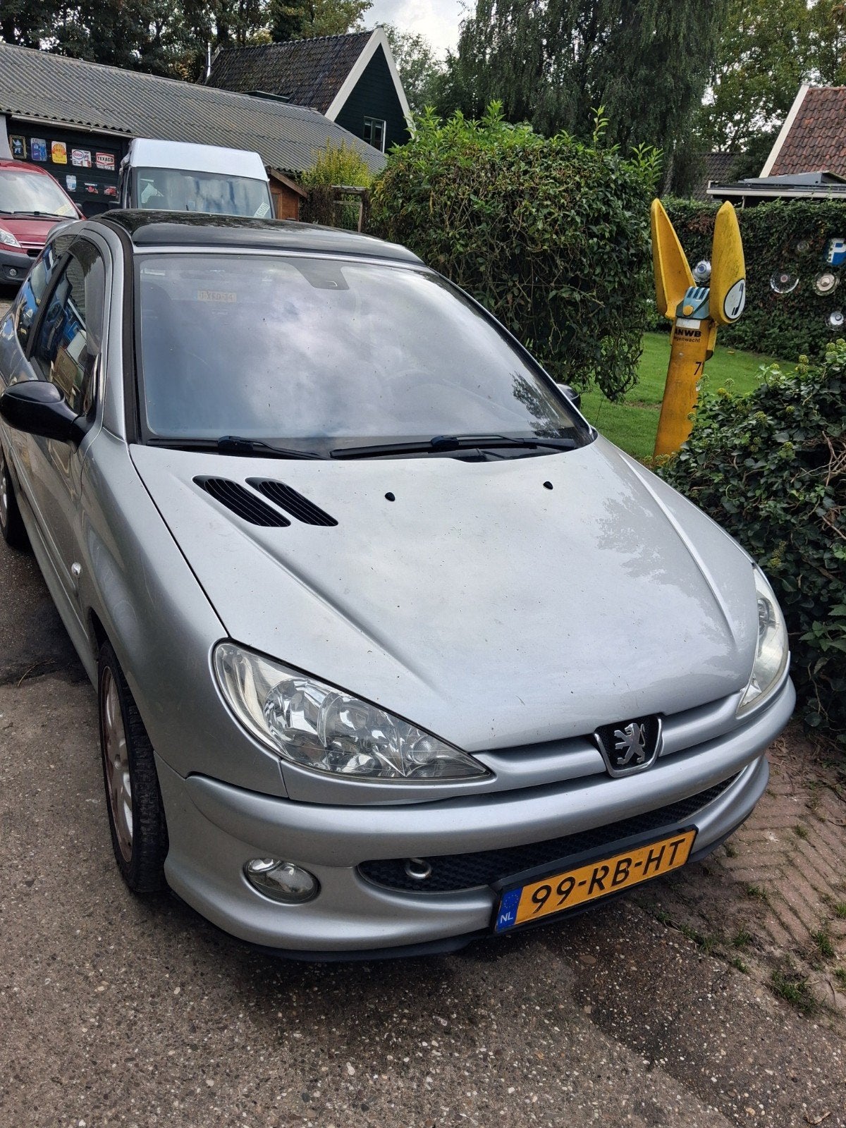 peugeot 206, Auto's, 4 cilinders, Leder en Stof, 988 kg, Handgeschakeld