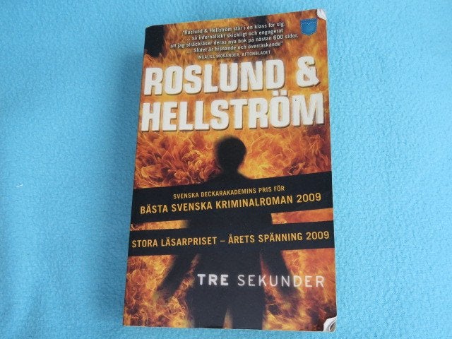 Zweeds: Tre sekunder door Roslund & Hellström, Ophalen of Verzenden, Zo goed als nieuw, Roslund & Hellström, Scandinavië
