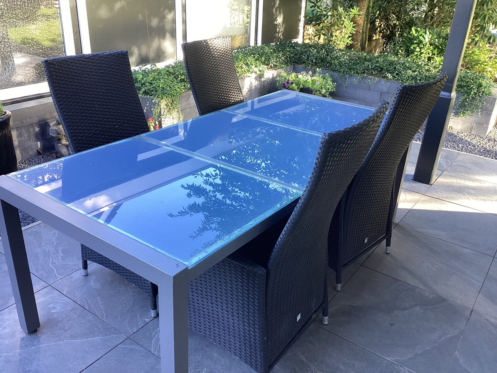 Tuintafel,gratis ophalen uit Oldemarkt!, Tuin en Terras, Tuinsets en Loungesets, Ophalen, Gebruikt