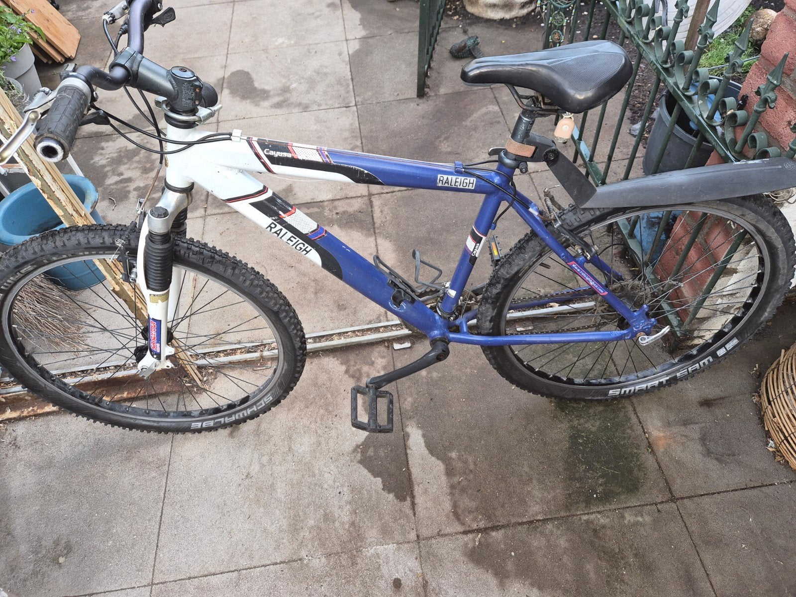Raleigh Cayusa Mountainbike - Blauw/Wit, Ophalen of Verzenden, Gebruikt, Overige merken