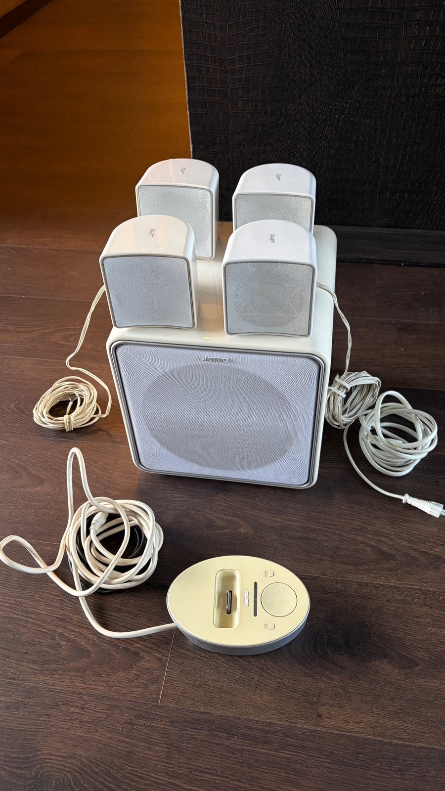 Jamo set compleet., Audio, Tv en Foto, Luidsprekers, Ophalen, Zo goed als nieuw, 60 tot 120 watt, Surroundset