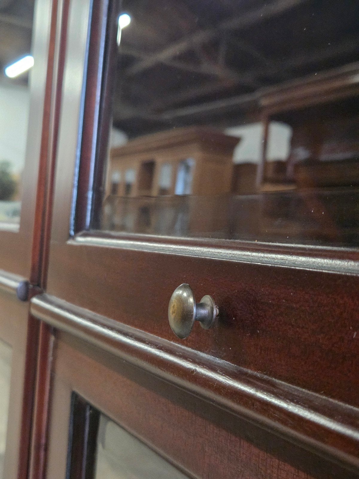 Foto 7 van Prachtige Europese barrister bookcase / bibliotheekkast 