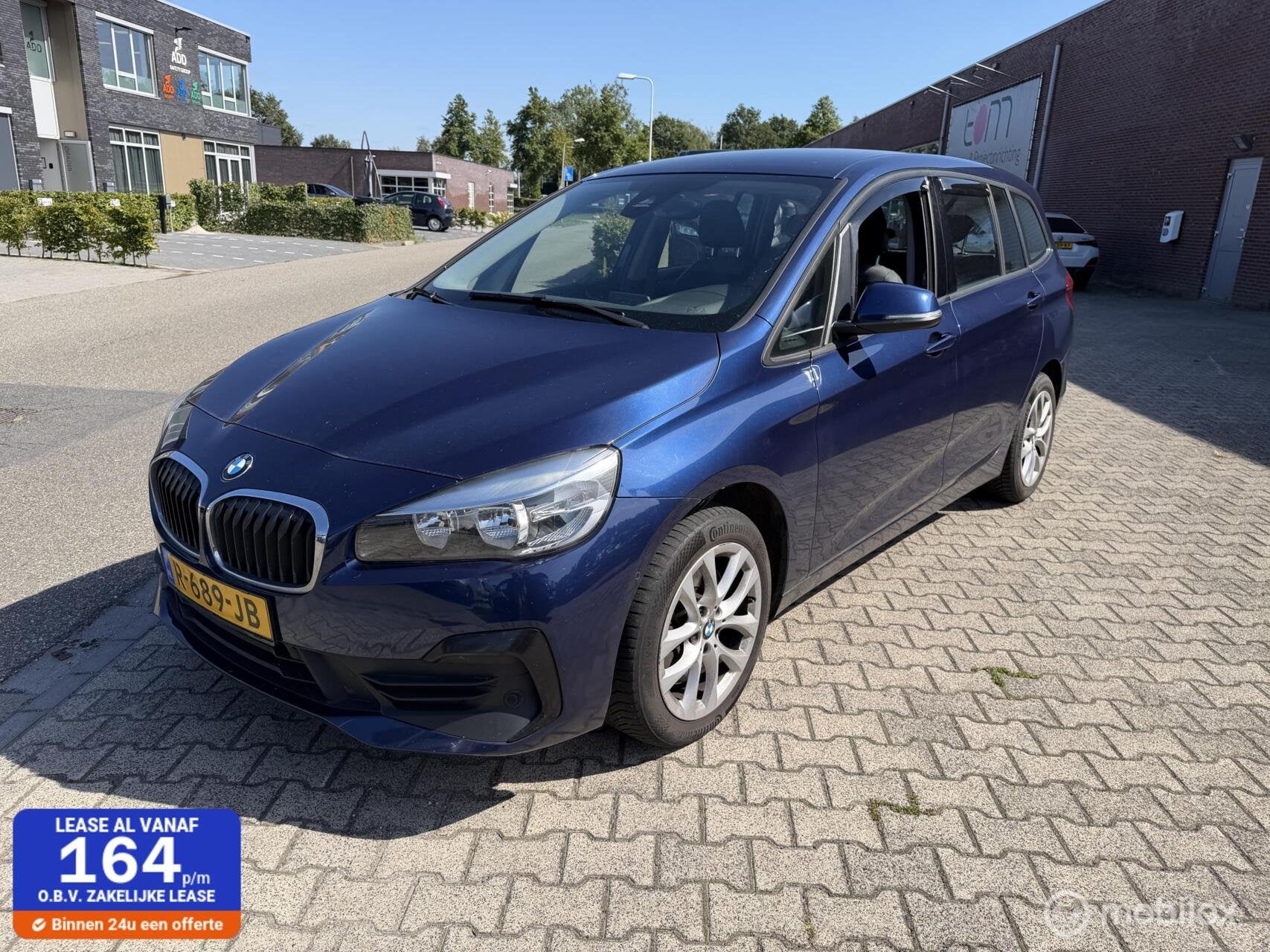 BMW 2-serie Gran Tourer 218d Executive, Auto's, 1490 kg, Euro 6, 4 cilinders, Blauw