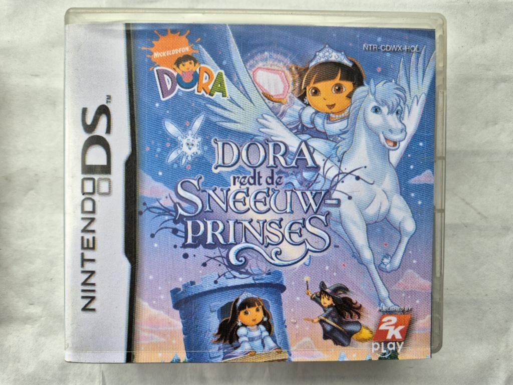 DORA redt de SNEEUW-PRINSES, Gebruikt, 1 speler, Racen en Vliegen, Ophalen of Verzenden