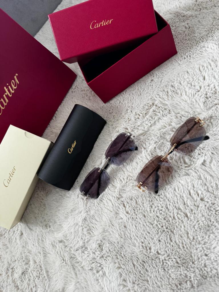 Cartier C Piccadilly zonnebrillen unisex, Ophalen of Verzenden, Zo goed als nieuw, Overige kleuren, Overige merken