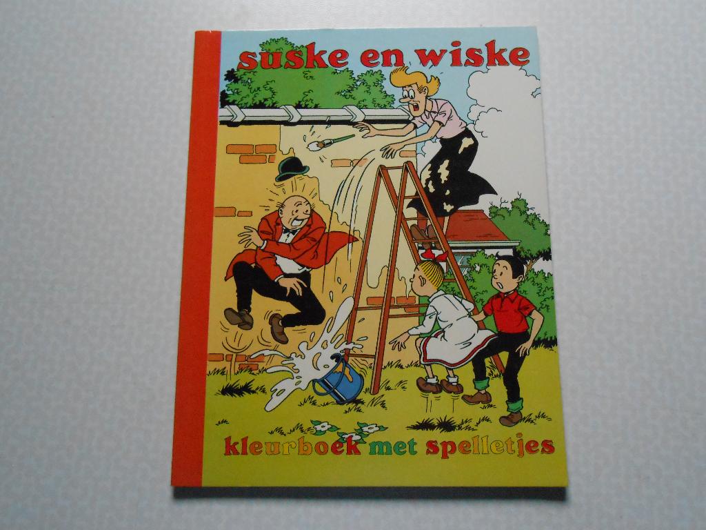 Suske en Wiske kleurboek met spelletjes 1989., Boeken, Willy Vandersteen, Eén stripboek, Nieuw, Ophalen of Verzenden