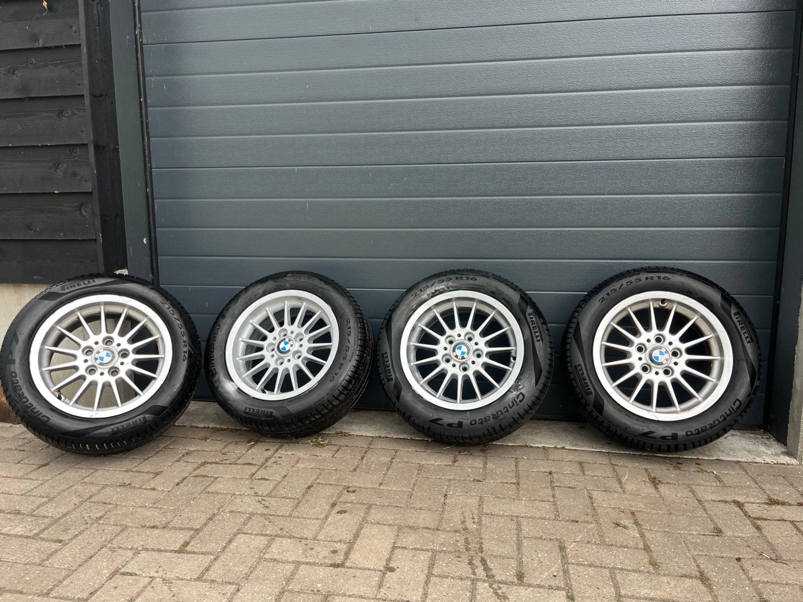 Oude bmw spaakvelgen 16 inch, Ophalen, 215 mm, 16 inch, Banden en Velgen