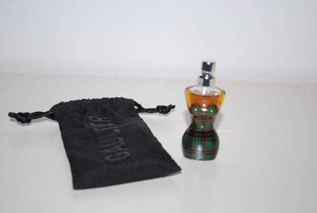 Miniatuur Jean Paul Gaultier Classique Harrods, Verzamelen, Ophalen of Verzenden, Zo goed als nieuw, Miniatuur, Gevuld