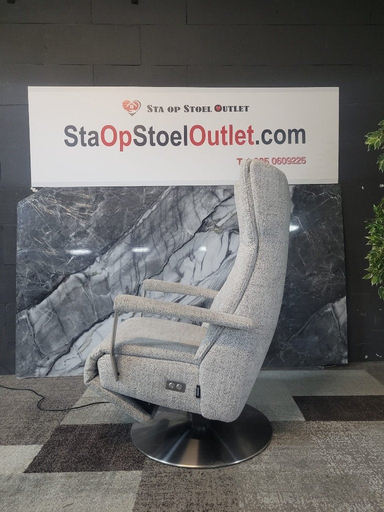 Staopstoel Velderhof op accu met topswing, Minder dan 75 cm, Ophalen of Verzenden, Zo goed als nieuw, Stof