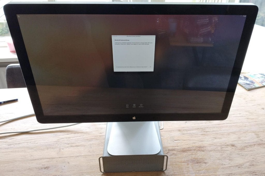 Apple Thunderbolt 27", Computers en Software, Monitoren, Gebruikt, 60 Hz of minder, Thunderbolt, Ingebouwde speakers, IPS, Quad HD (2K)