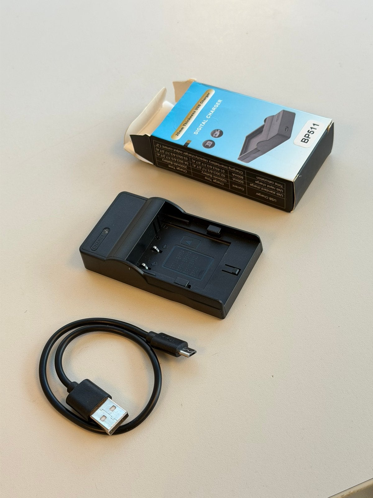 Nieuwe USB Acculader voor Canon BP-511 BP-511A BP-512 BP-535, Nieuw, Ophalen of Verzenden, H, H
