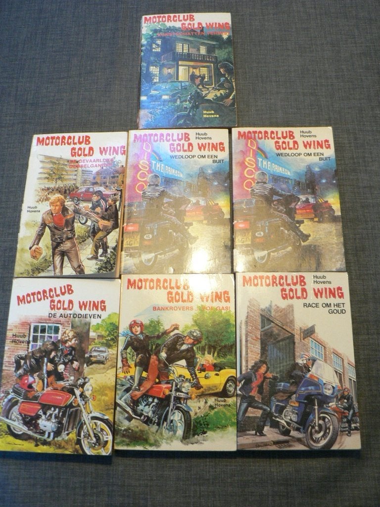 MOTORCLUB GOLD WING HONDA pockets jeugdboeken, Ophalen of Verzenden, Gelezen
