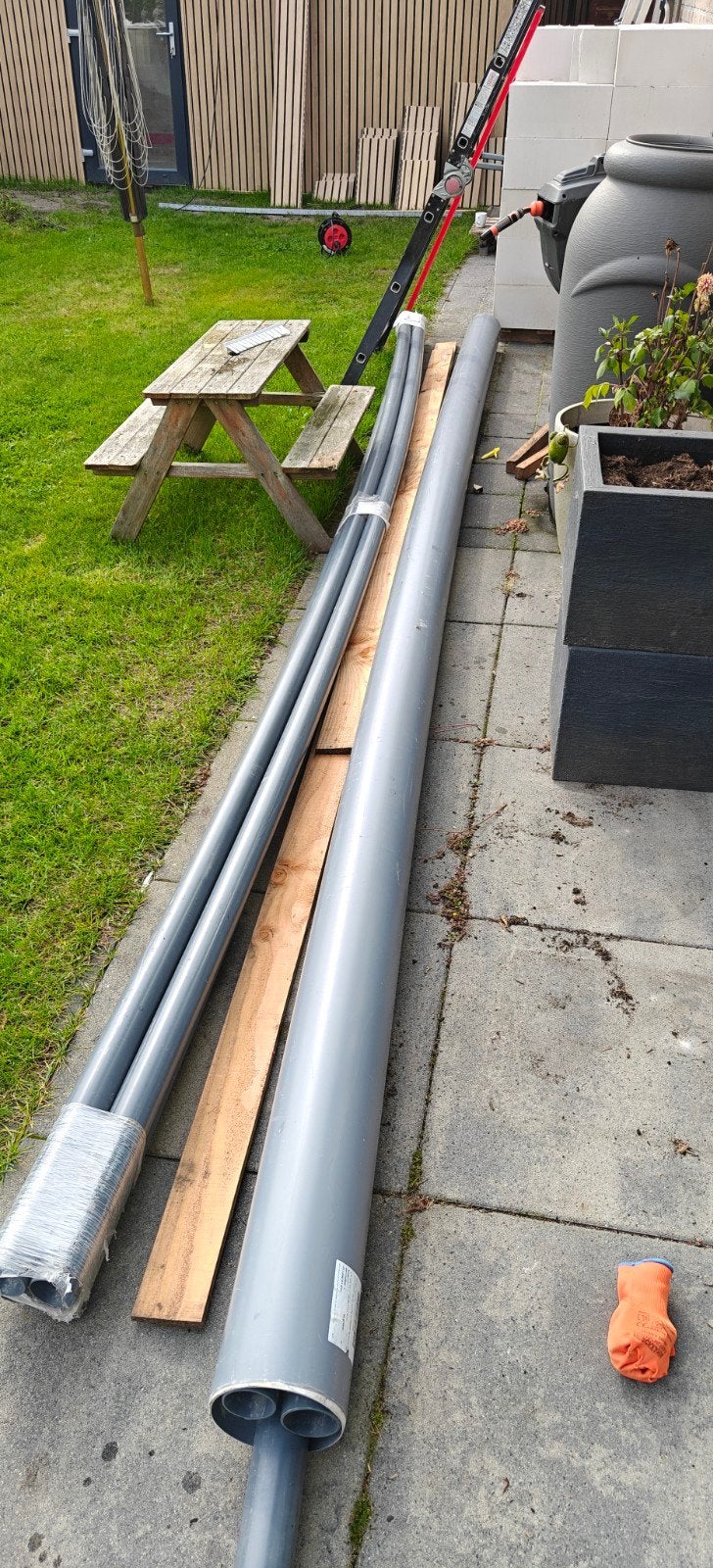 PVC buis - Glad 160 (5 meter), Ophalen, Pvc, Overige typen, Nieuw