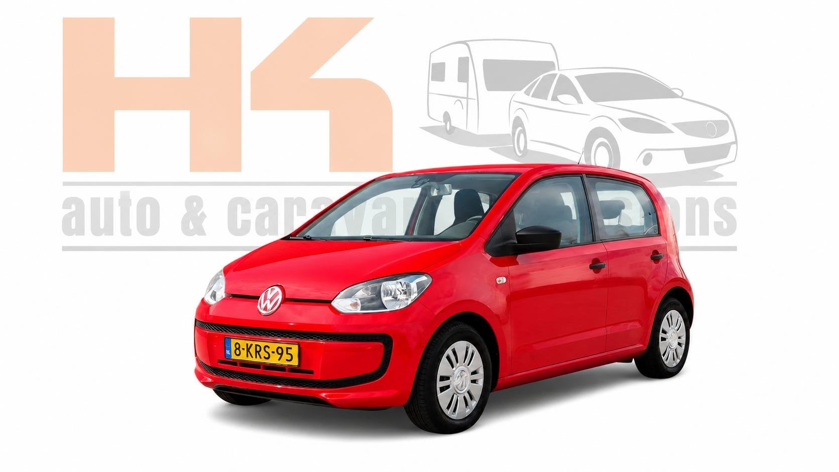 Volkswagen Up! 1.0 move up! 16" Sportvelgen, Airco, el ramen, Voorwielaandrijving, Euro 5, Gebruikt, 840 kg