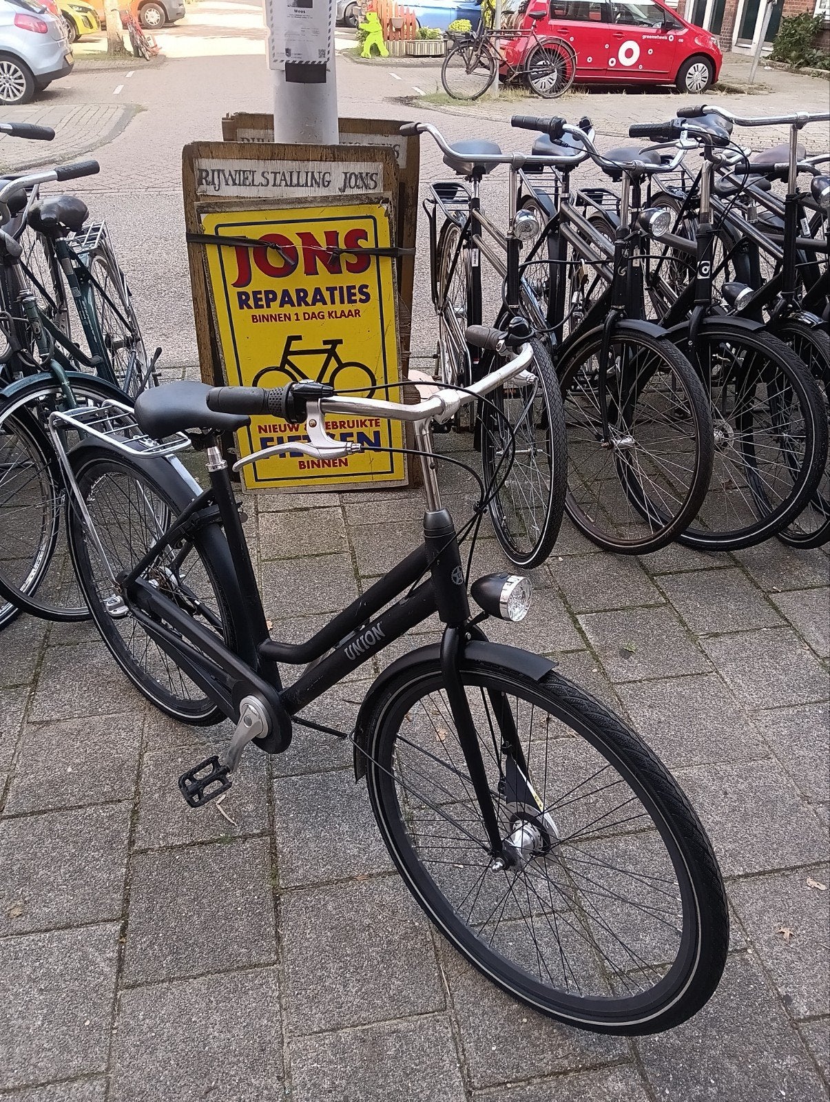 Union curb damesfiets 28 inch 3 versnelling & handrem, Versnellingen, Trommelrem, Ophalen, Overige merken