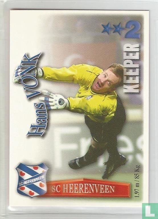 All stars 2003 FC Groningen - Hans Vonk, Ophalen of Verzenden, Zo goed als nieuw, Overige binnenlandse clubs, Spelerskaart