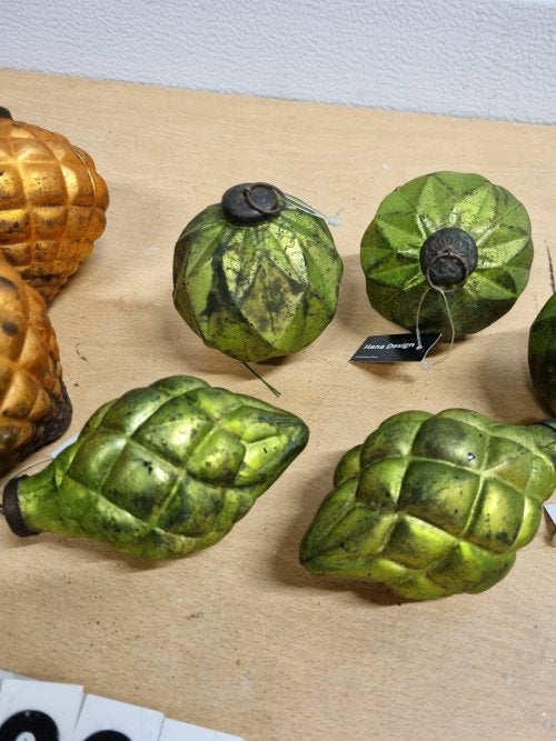 B221 decoratie kerstballen hana designe, Ophalen of Verzenden, 'T Olde Gre-j, Info@toldegrej.nl, Endepoelstraat 20f Didam