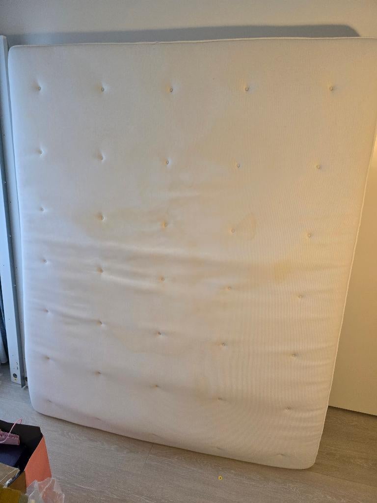 Matras Ikea 160x200 extra dik, Ophalen, Gebruikt, Tweepersoons, 140 cm