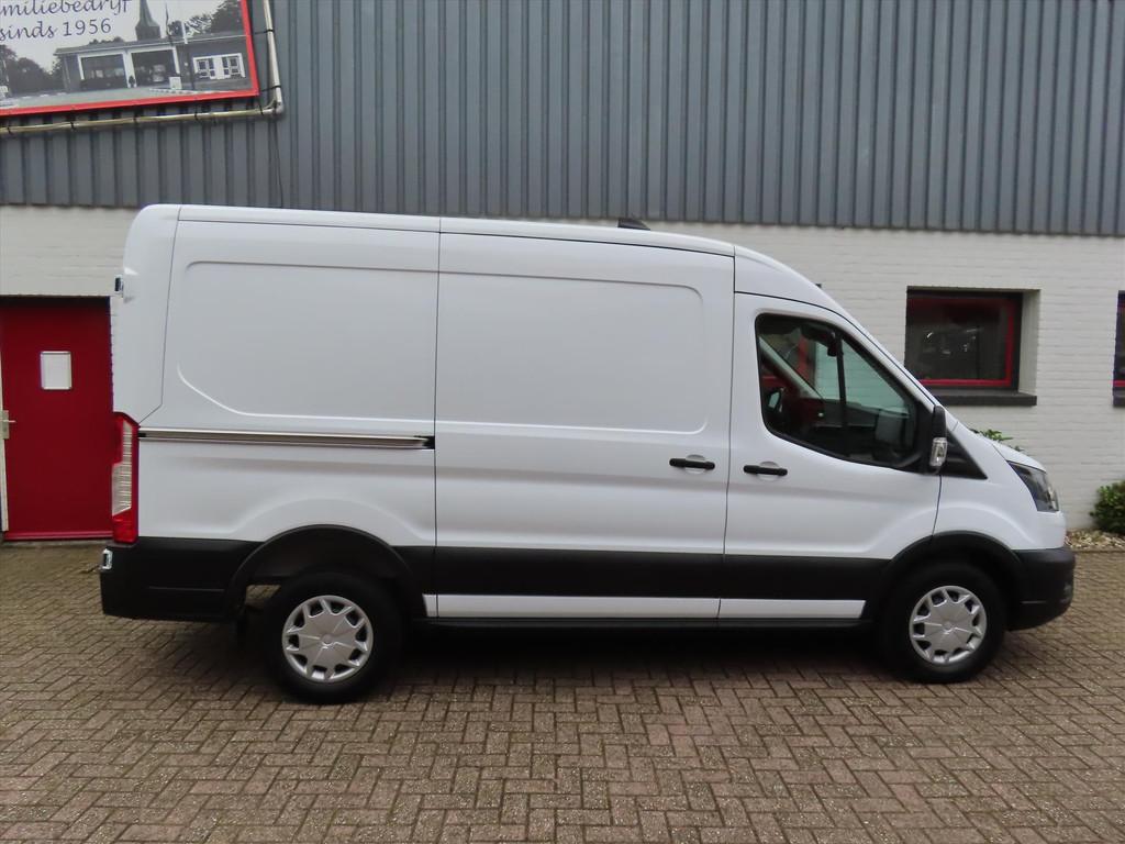 Ford Transit GB 350 L2H2 TDCi 105pk FWD Trend/ Trekhaak met, Stof, 4 cilinders, 2500 kg, Wit