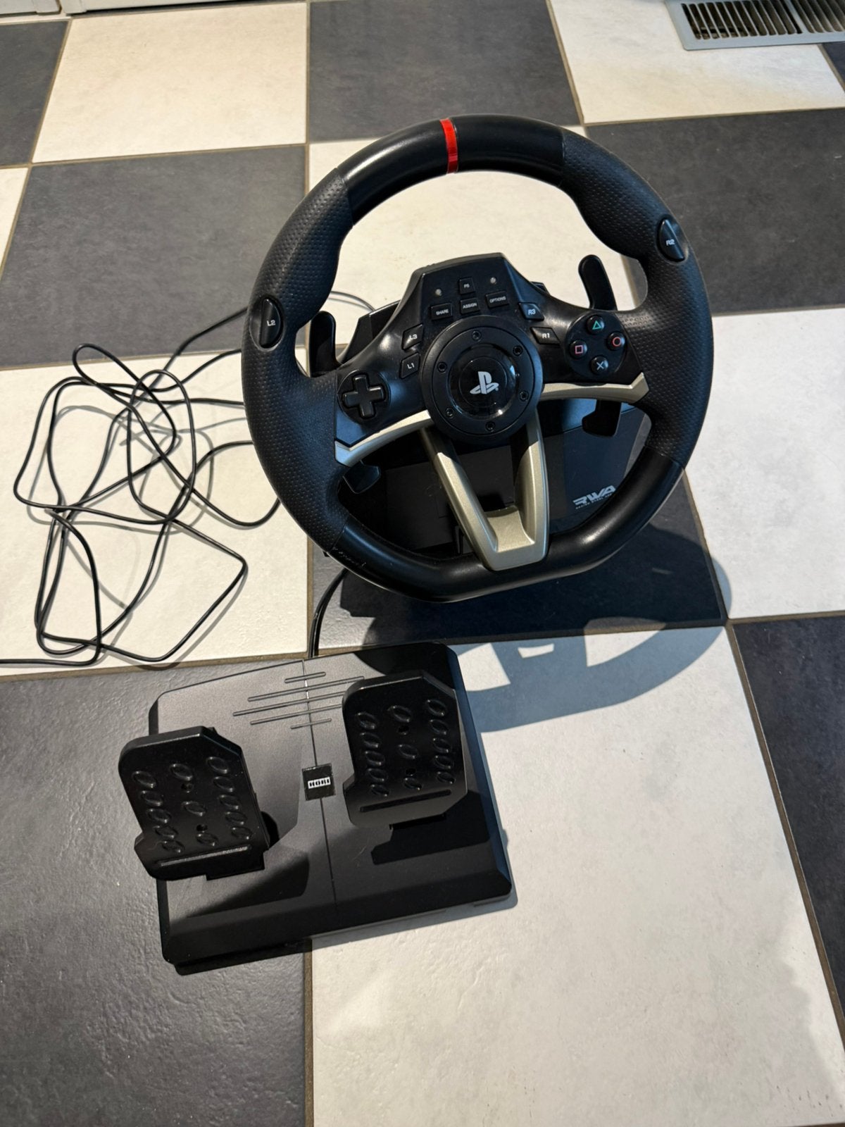 Hori Apex racestuur PS5/PS4, Verzenden, Zo goed als nieuw, Stuur of Pedalen, PlayStation 4