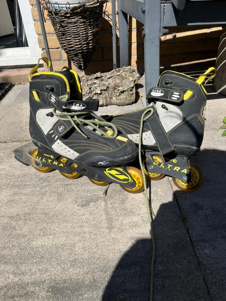 Ultra wheels skates 4 inline abec 3 maat 43/44, Ophalen of Verzenden, Gebruikt, Inline skates 4 wielen, Overige merken