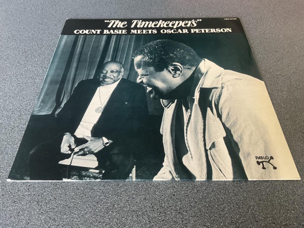 Count Basie meets Oscar Peterson - Timekeepers Vinyl LP, 1960 tot 1980, Gebruikt, Ophalen of Verzenden, 12 inch