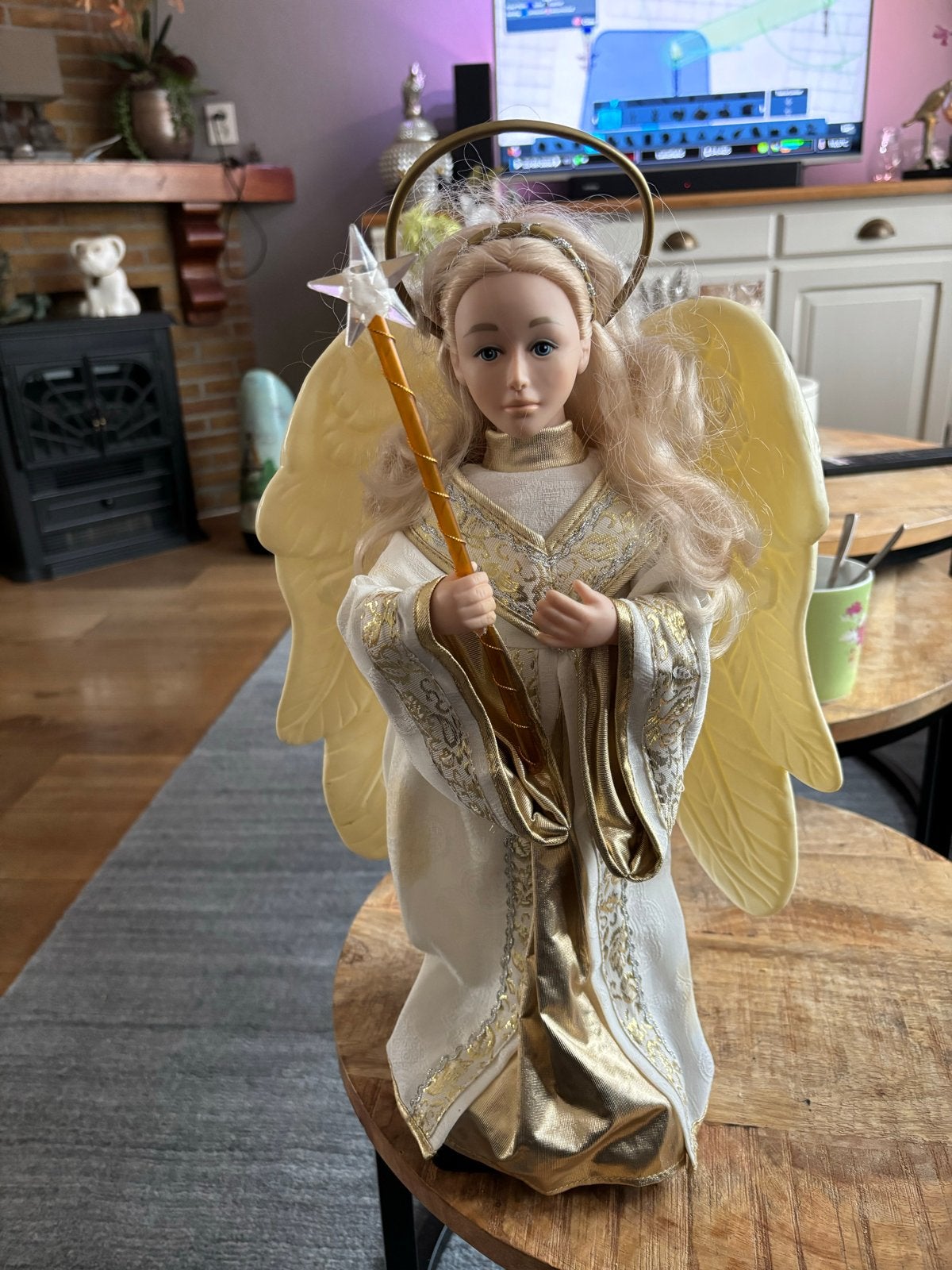 Holiday Creation grote engel vintage, Ophalen of Verzenden