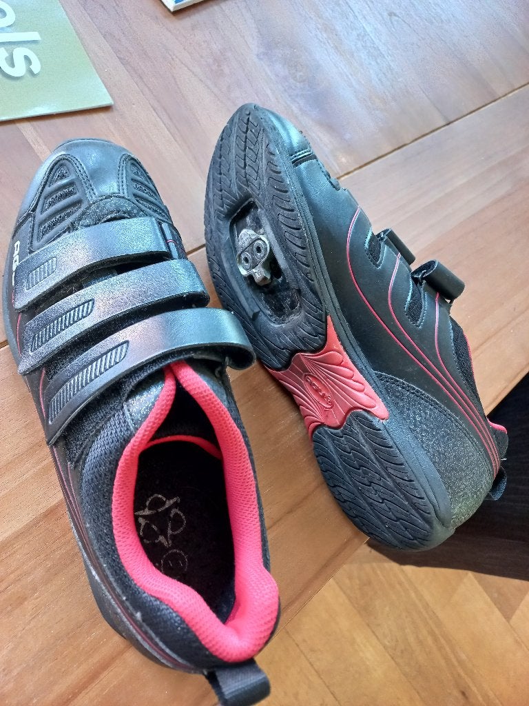 fietsschoenen mt.39, Sport en Fitness, Ophalen, Zo goed als nieuw, Schoenen