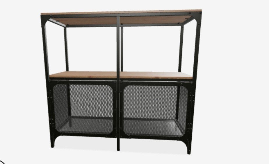 IKEA FJÄLLBO Kast/dressoir - Industrieel design, Huis en Inrichting, Ophalen, Zo goed als nieuw