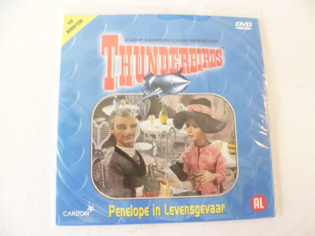The Thunderbirds DVD Penelope in Gevaar 50 min. nieuw tv., Ophalen of Verzenden, Nieuw, Overige typen