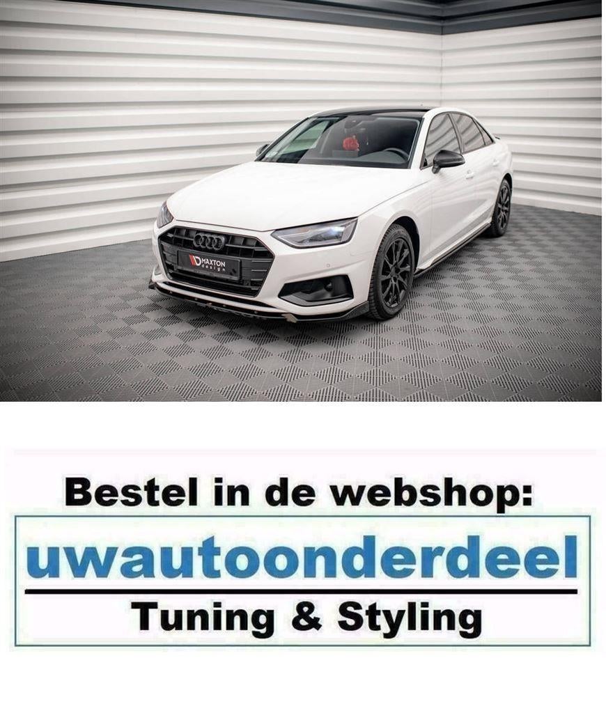 Maxton Design Spoiler Splitter Lip Voor Audi A4 B9 Facelift, Verzenden