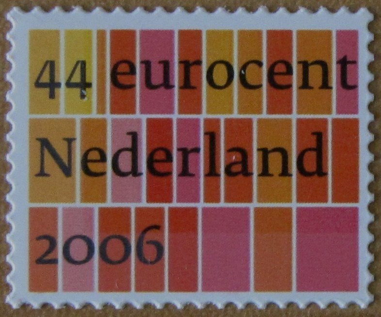 Nederland 2485 zegel gestanst 1 x € 0,44 zakenpostzegel., Postzegels en Munten, Postzegels | Nederland, Verzenden, Postfris