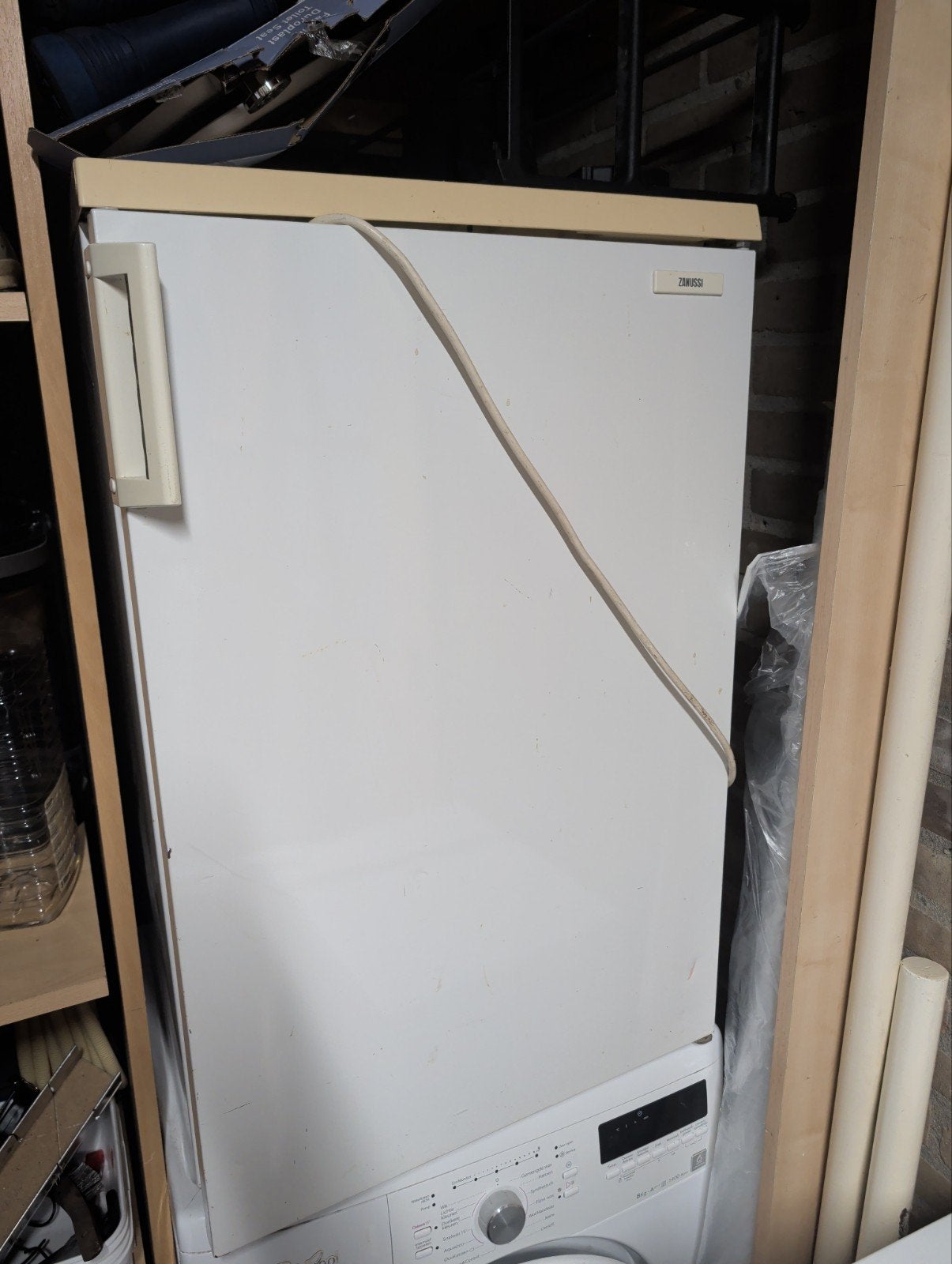 Zanussi koelkast, Witgoed en Apparatuur, Minder dan 75 liter, Ophalen, Gebruikt, Zonder vriesvak