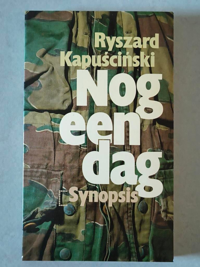 Nog een dag - Ryszard Kapuściński (Synopsis), Ophalen of Verzenden