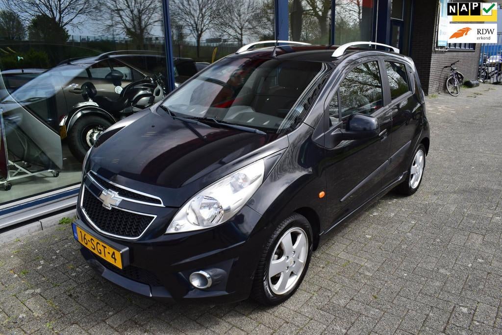 Chevrolet Spark 1.2 16V LT, Auto's, Chevrolet, Voorwielaandrijving, Stof, Gebruikt, 4 cilinders