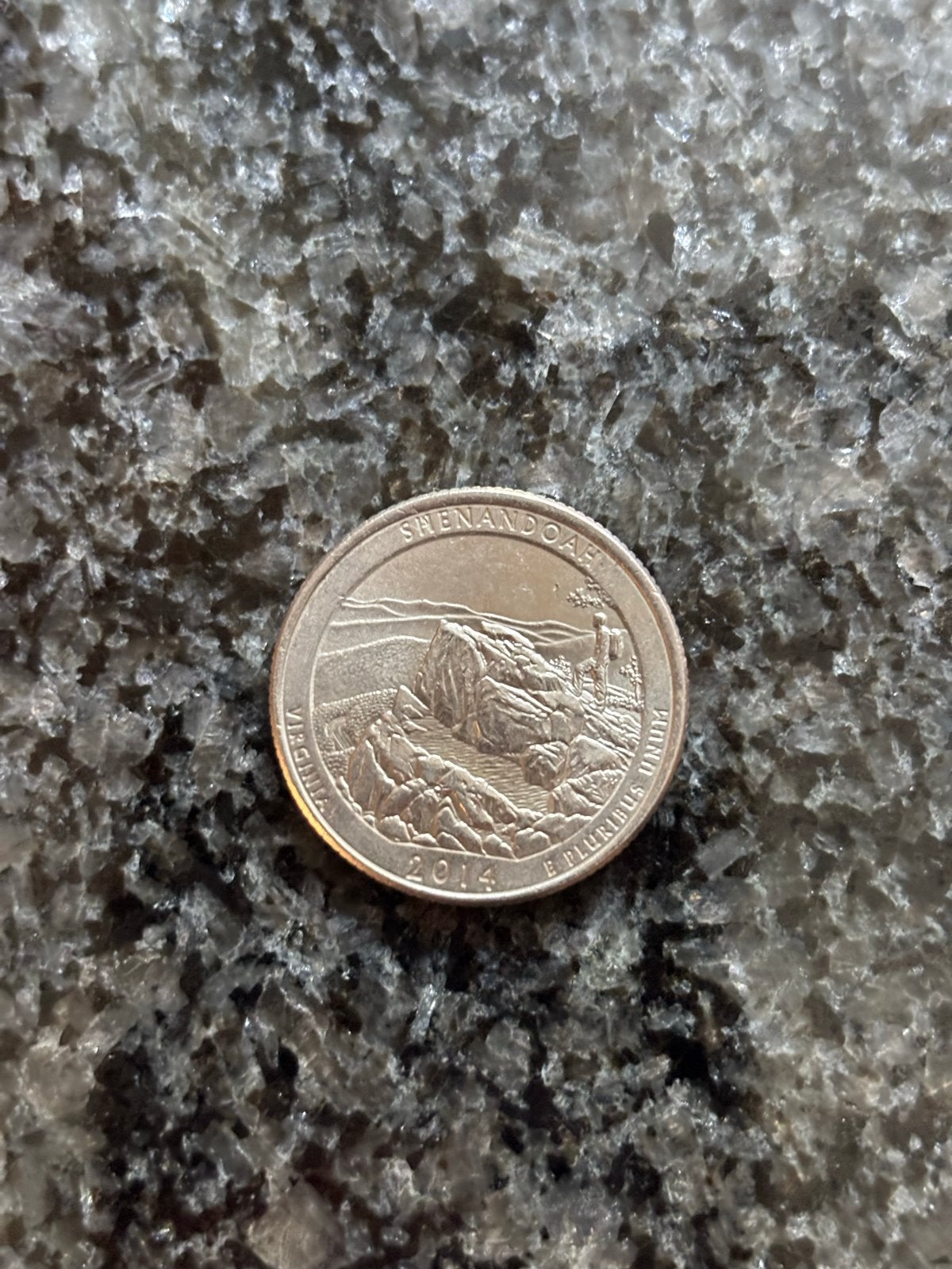 Amerikaanse Quarter Dollar Shenandoah 2014, Verzenden, Noord-Amerika, Losse munt