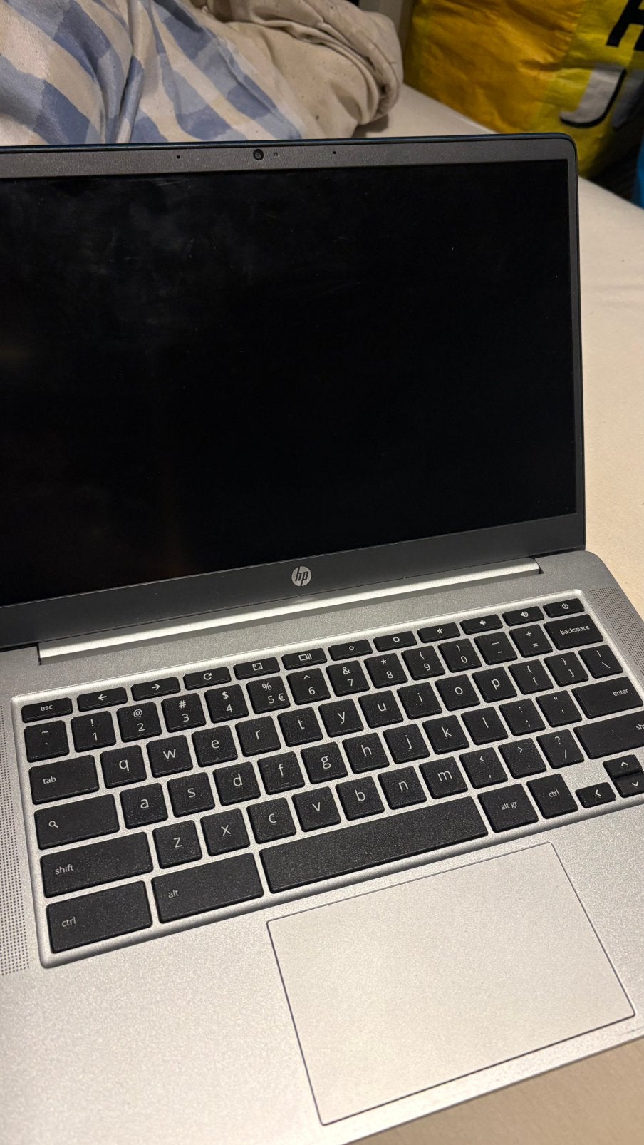 HP Chromebook 14a, 14 inch, Qwerty, Verzenden, 8 GB