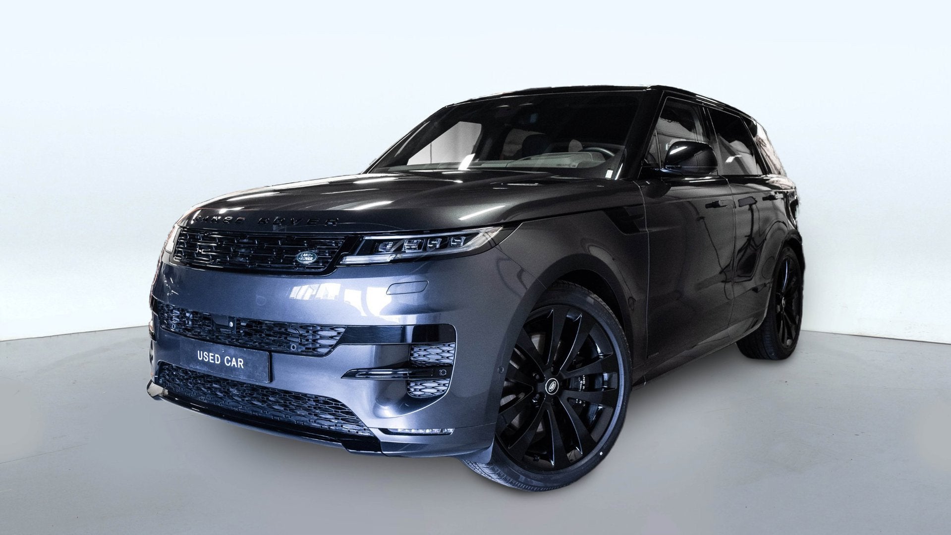 Land Rover Range Rover Sport 3.0 P550e Autobiography PHEV Bl, Auto's, Gebruikt, Zwart, Met garantie (alle), 3000 kg