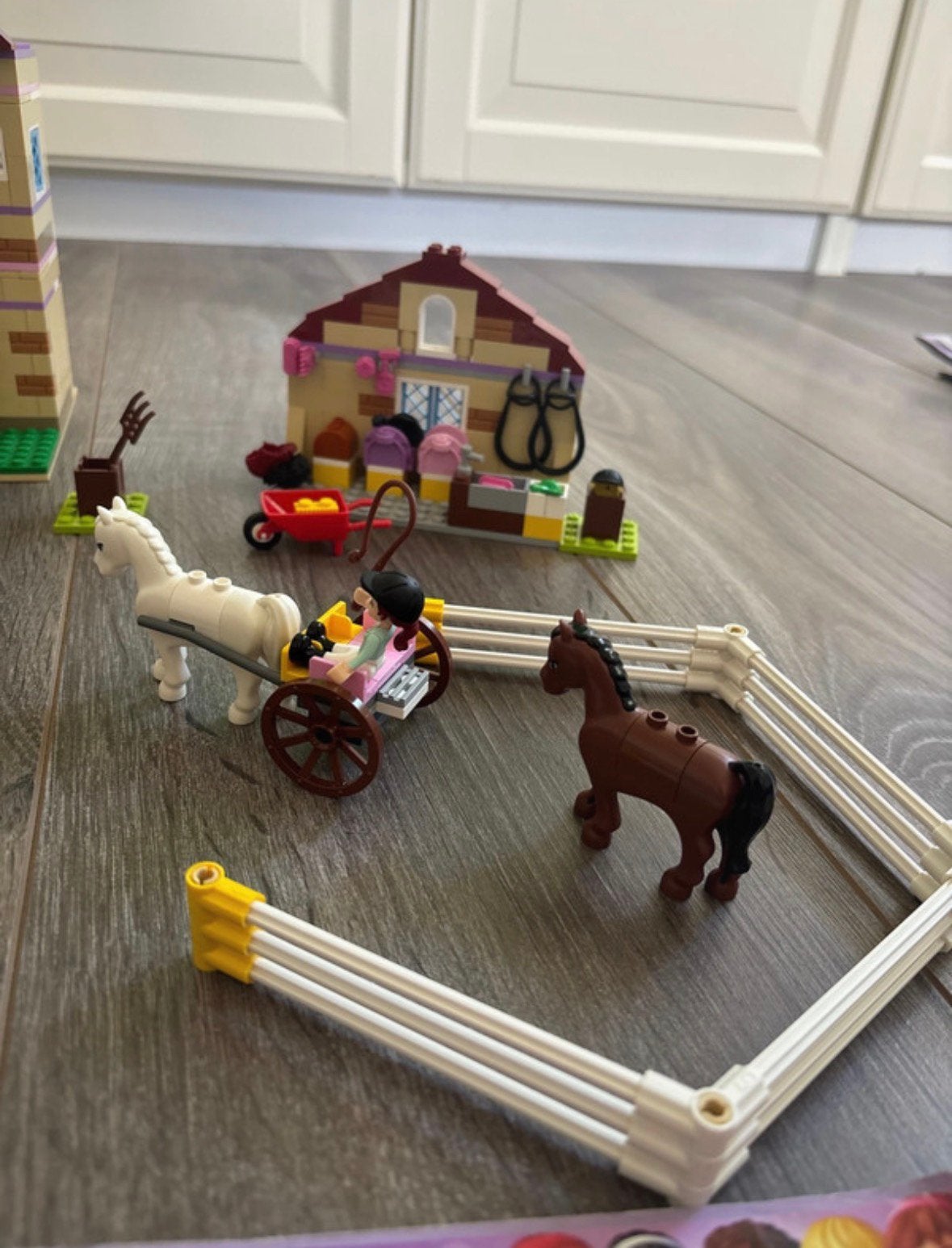 Lego Friends gigantische paardenset Nummer 3185, Gebruikt, Lego, Friends, Ophalen of Verzenden