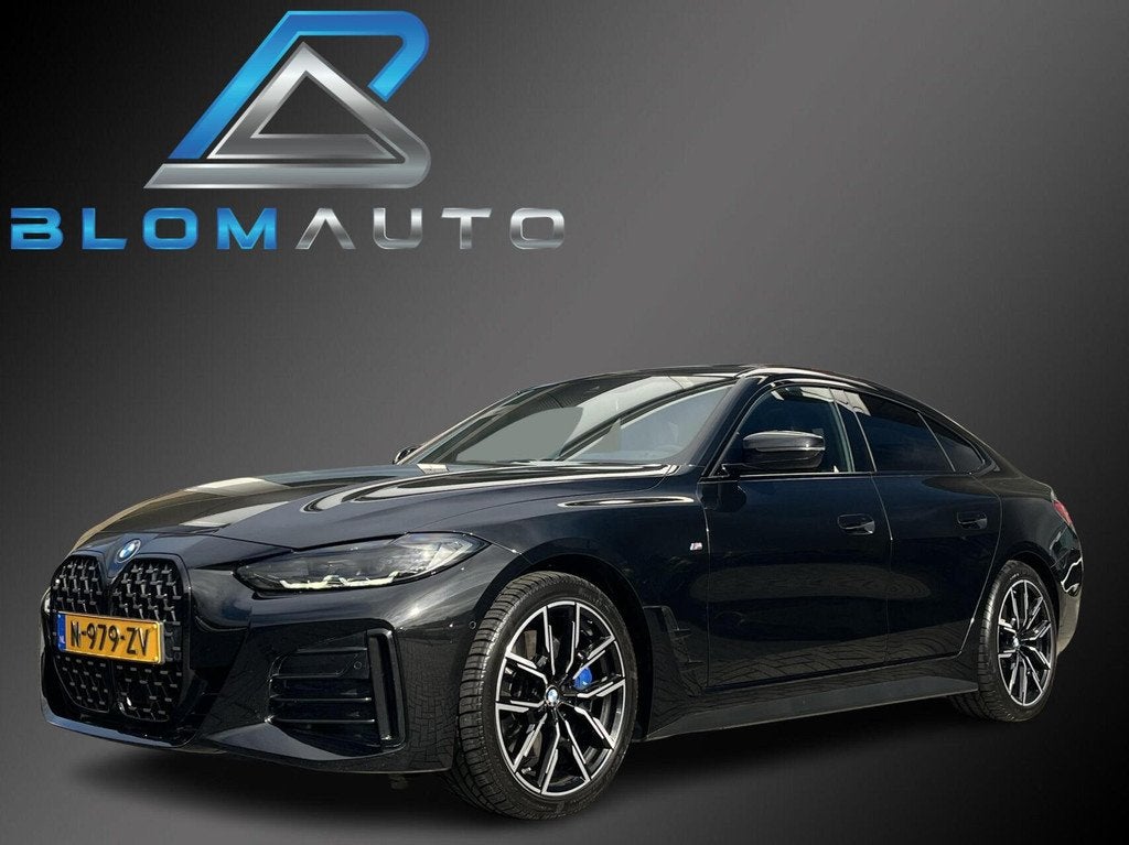 BMW 4-serie Gran Coupé 420i M Sport PANO+H&K+KEYLESS+LEDER, Auto's, BMW, Automaat, 1998 cc, Gebruikt, Zwart
