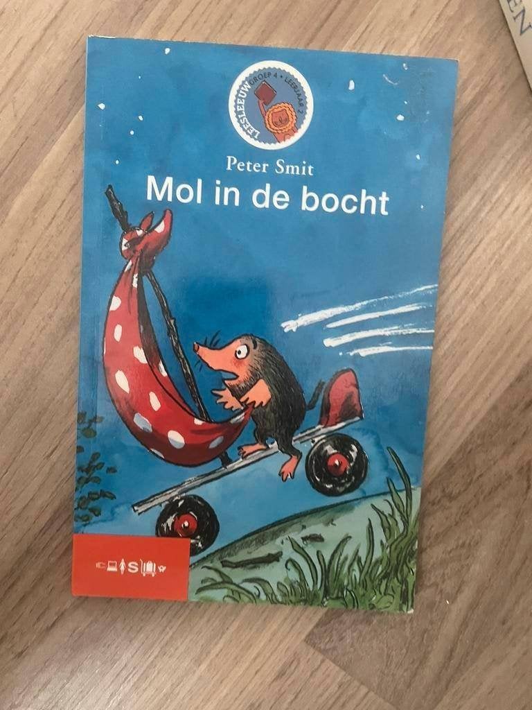 Peter Smit mol in de bocht boek boekje avi 3, Verzenden, Gelezen, Fictie algemeen