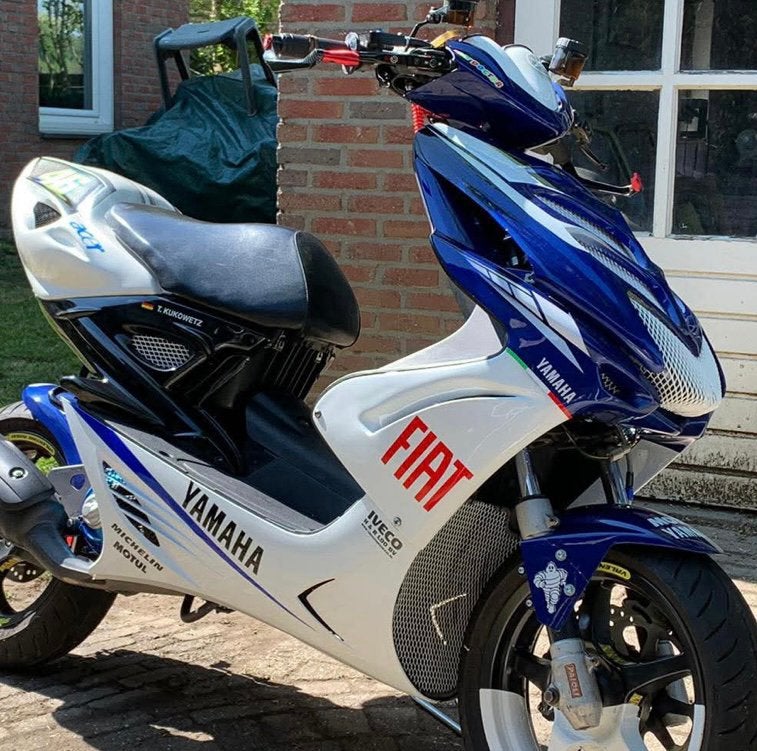 Zoek deze Aerox Kappen Set Custom Rossi, Ophalen, Zo goed als nieuw, Benzine, Aerox