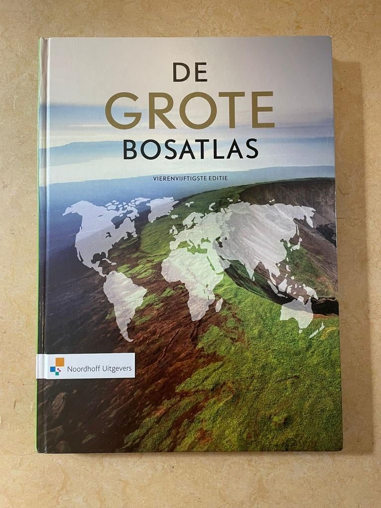 De Grote Bosatlas 54e editie, voor vmbo-havo-vwo, Boeken, Bosatlas, Diverse auteurs, Ophalen of Verzenden, Zo goed als nieuw