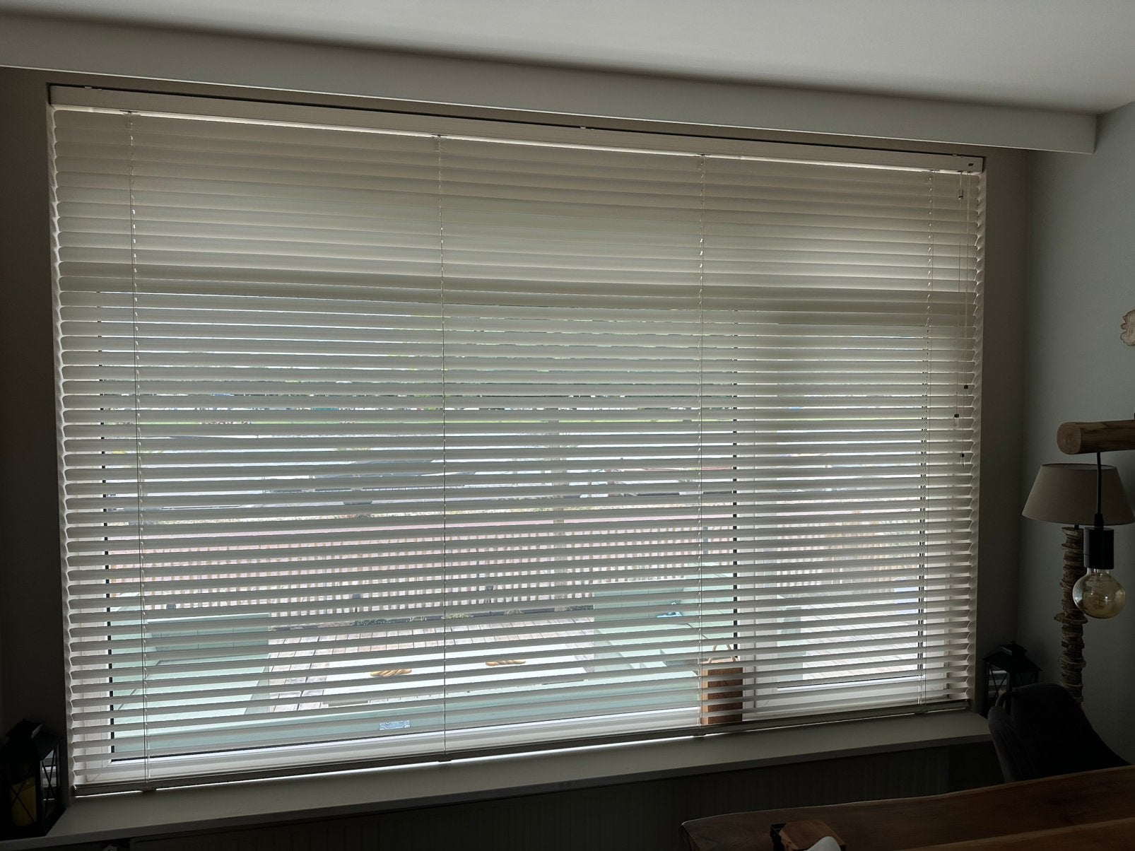 Raambekleding, Luxaflex, jaloezien in verschillende maten, Ophalen, Jaloezie, Gebruikt, Metaal