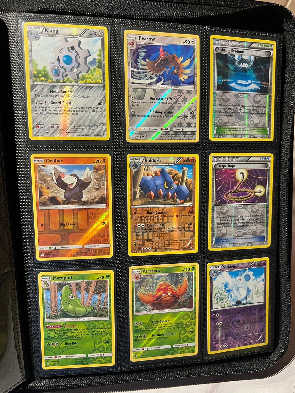 Oude Pokemon kaarten (reverse holo), Ophalen of Verzenden, Gebruikt, Meerdere kaarten