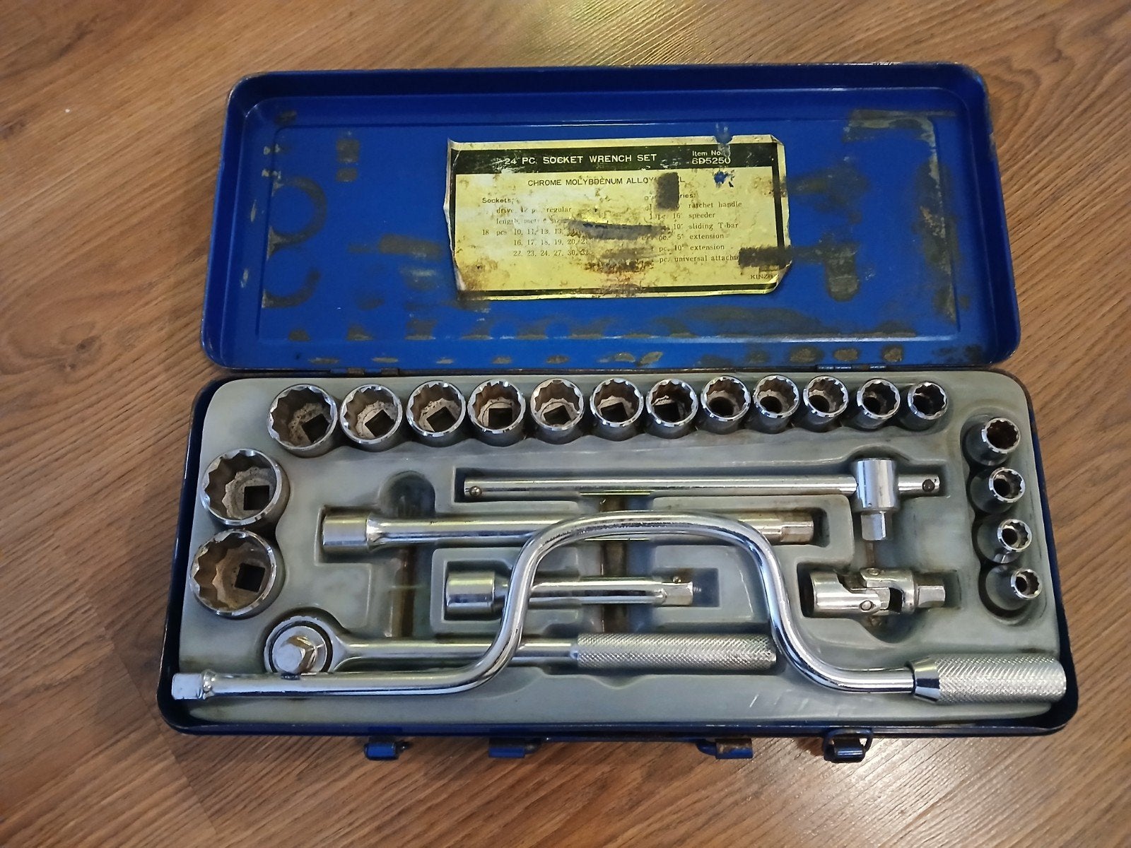 Doppenset, Doe-het-zelf en Verbouw, Gereedschap | Handgereedschap, Ophalen, Gebruikt, Gereedschapsset