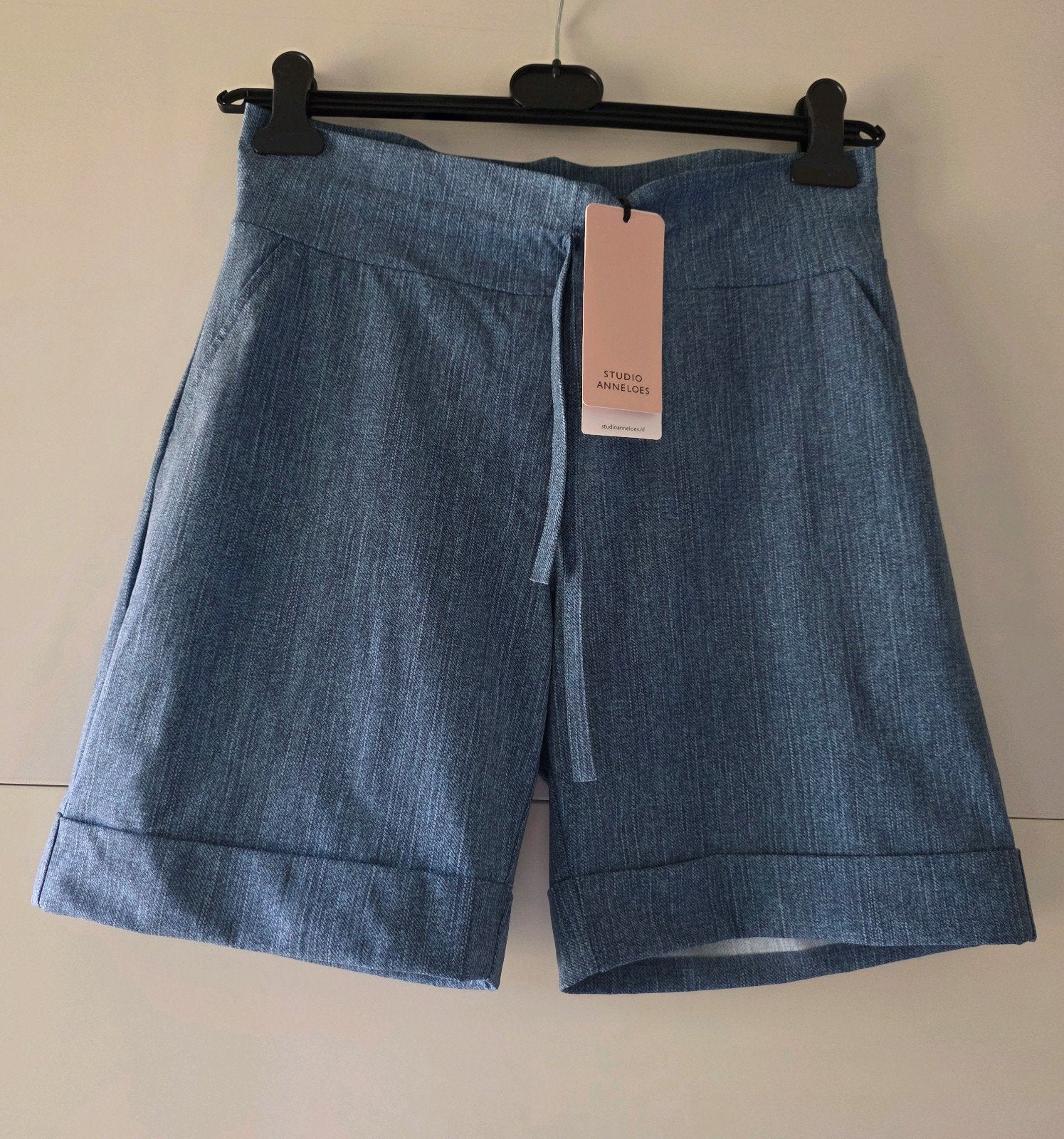 Studio Anneloes City Bermuda Jeans M korte broek, Maat 38/40 (M), Studio Anneloes, Kort, Blauw