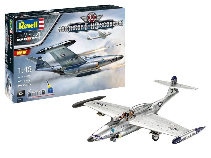 Revell 1:48 Northrop F-89 Scorpion 75Th Anniversary, Hobby en Vrije tijd, Modelbouw | Vliegtuigen en Helikopters, Verzenden, Revell