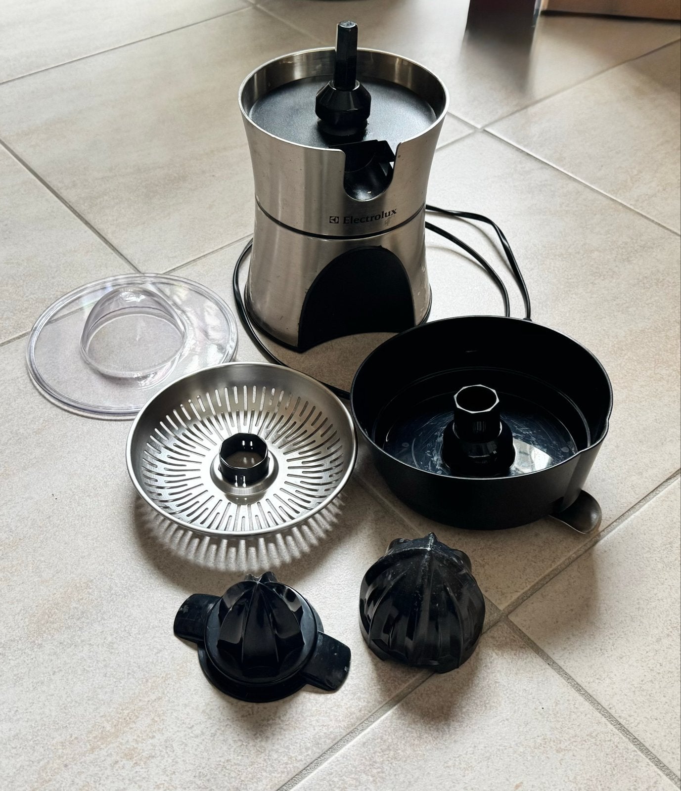 Electrolux citruspers, Ophalen, Gebruikt