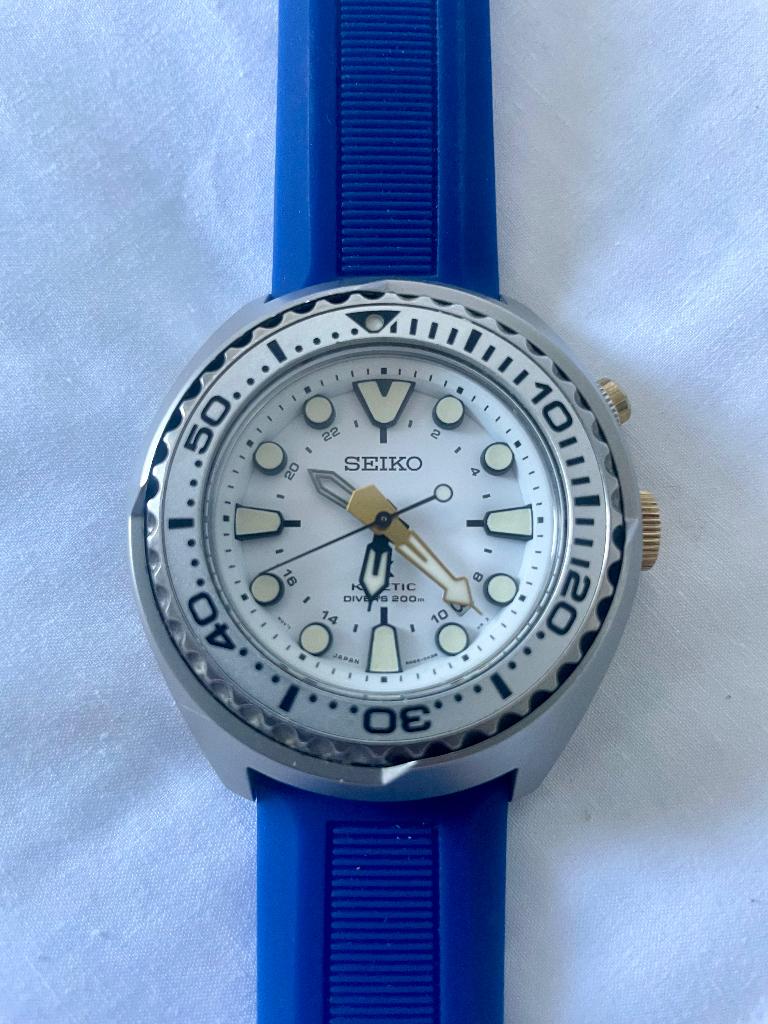 Seiko Sun043 jetty 50th, Seiko, Staal, Polshorloge, Kunststof